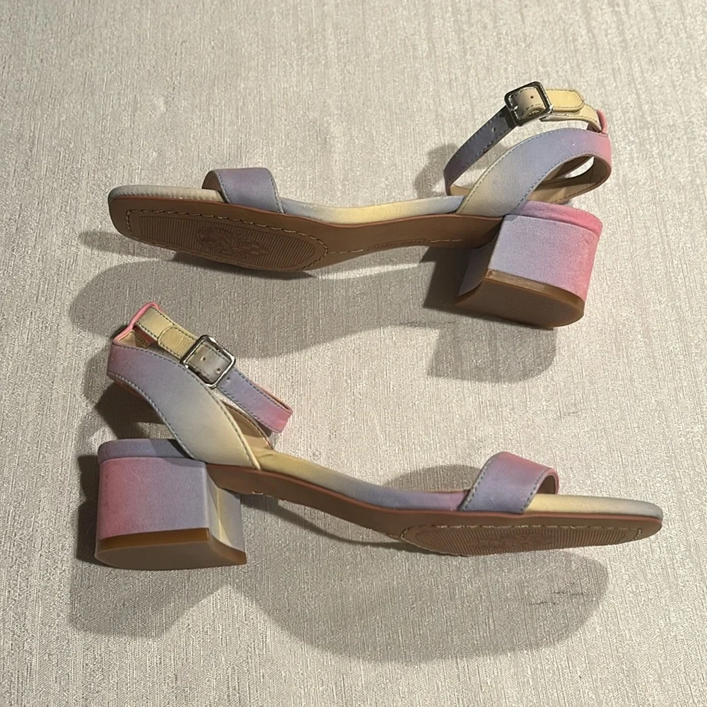 Vince Camuto Ombre Open Toe Sandal Heels - Picture 6 of 7
